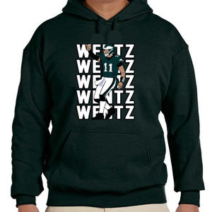 Philadelphia Eagles Carson Wentz Hooded Sweatshirt